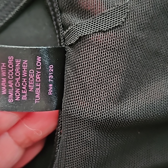 Frederick's of Hollywood,NWT, Jade Crotchless Panty in Syrah/Black Plus 1X NWT - Picture 7 of 8